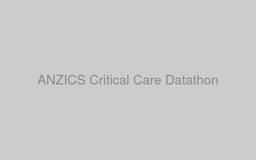 ANZICS Critical Care Datathon